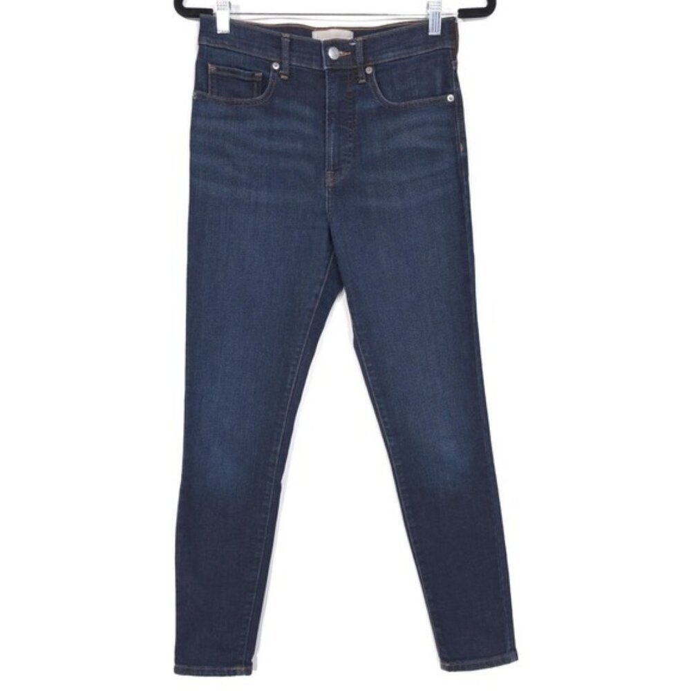 EVERLANE Women's Jeans Size 27 Regular The High Rise‎ Skinny Jeans Blue